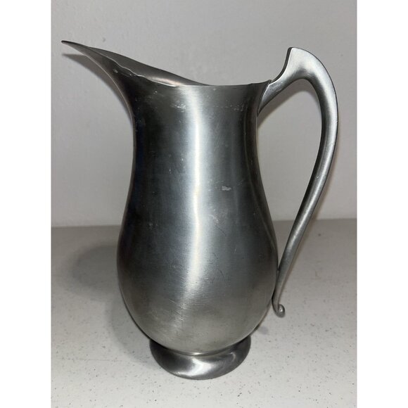Vintage Old Colony Pewter Pitcher 9 ¾ " Tall - Picture 3 of 7
